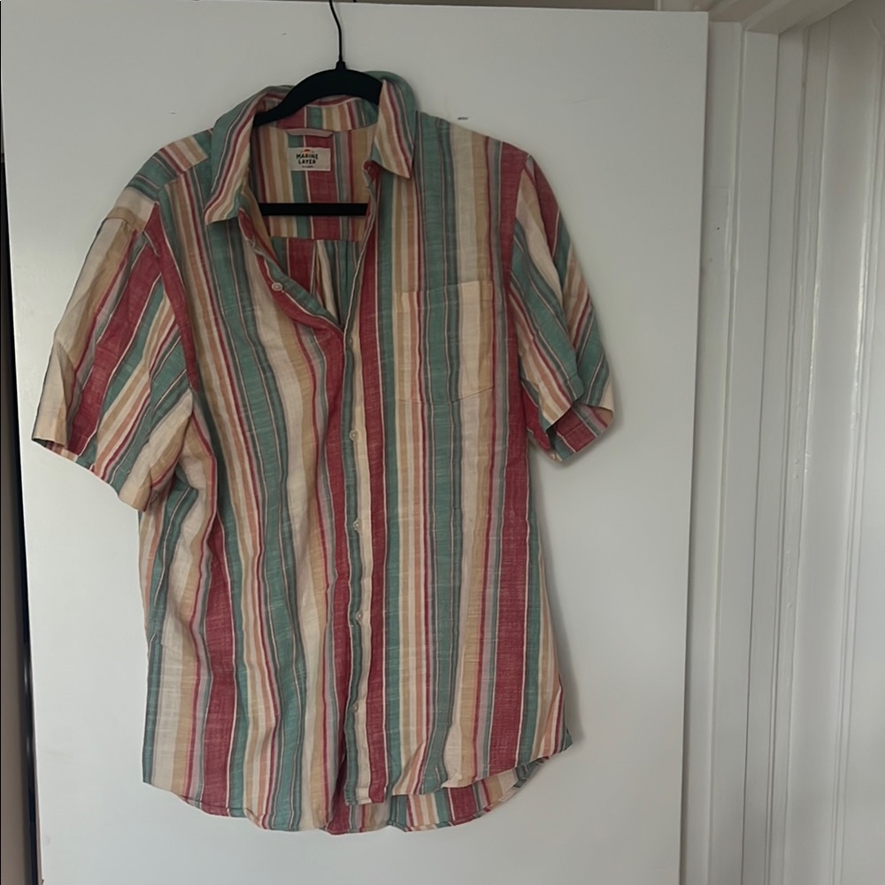 Marine Layer Casual Button Down Shirt